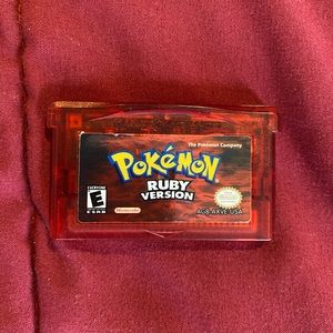 Pokémon Ruby for GBA Authentic
